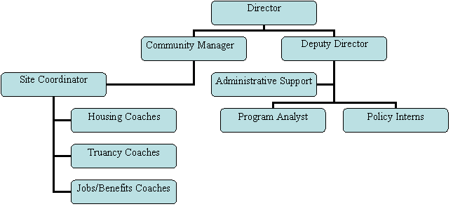 Communities of Opportunity Organizational Structure Under the 2008 Plan