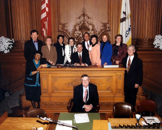 January 8th, 1995 Supervisors Inauguration Photo