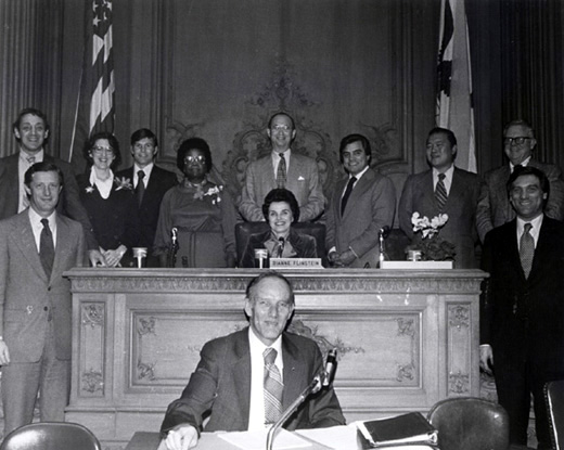 January 8th, 1978 Supervisors Inauguration Photo