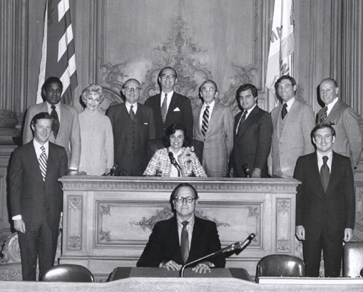 January 8th, 1974 Supervisors Inauguration Photo